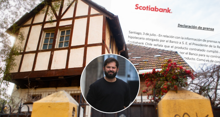 Scotiabank afirma que crédito hipotecario a Presidente Boric “cumplió con requisitos estandarizados”