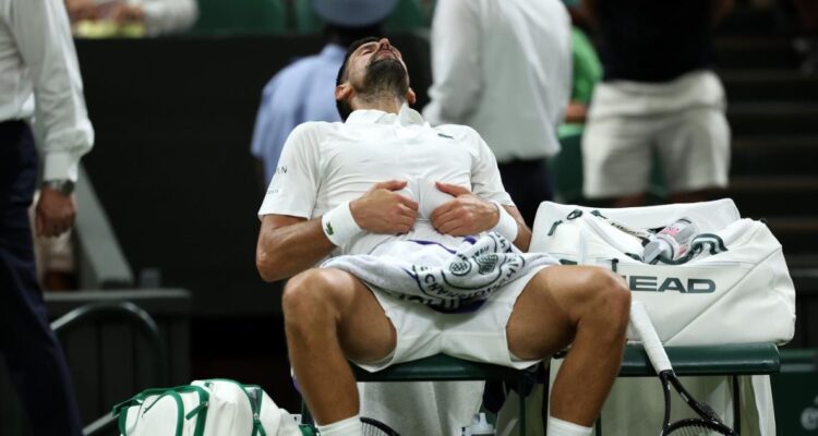 Novak Djokovic contó cómo hizo para salir airoso en duelo de Wimbledon pese a fuertes problemas estomacales