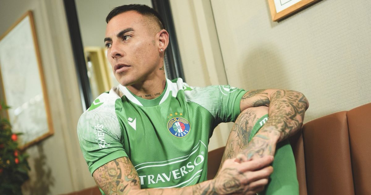 Eduardo Vargas ya es jugador de Audax Italiano.
