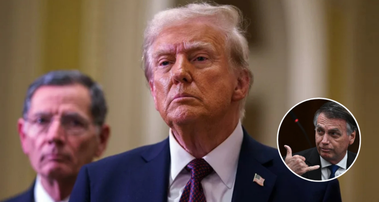 Trump anuncia arancel del 50% a Brasil en represalia por el juicio contra Bolsonaro