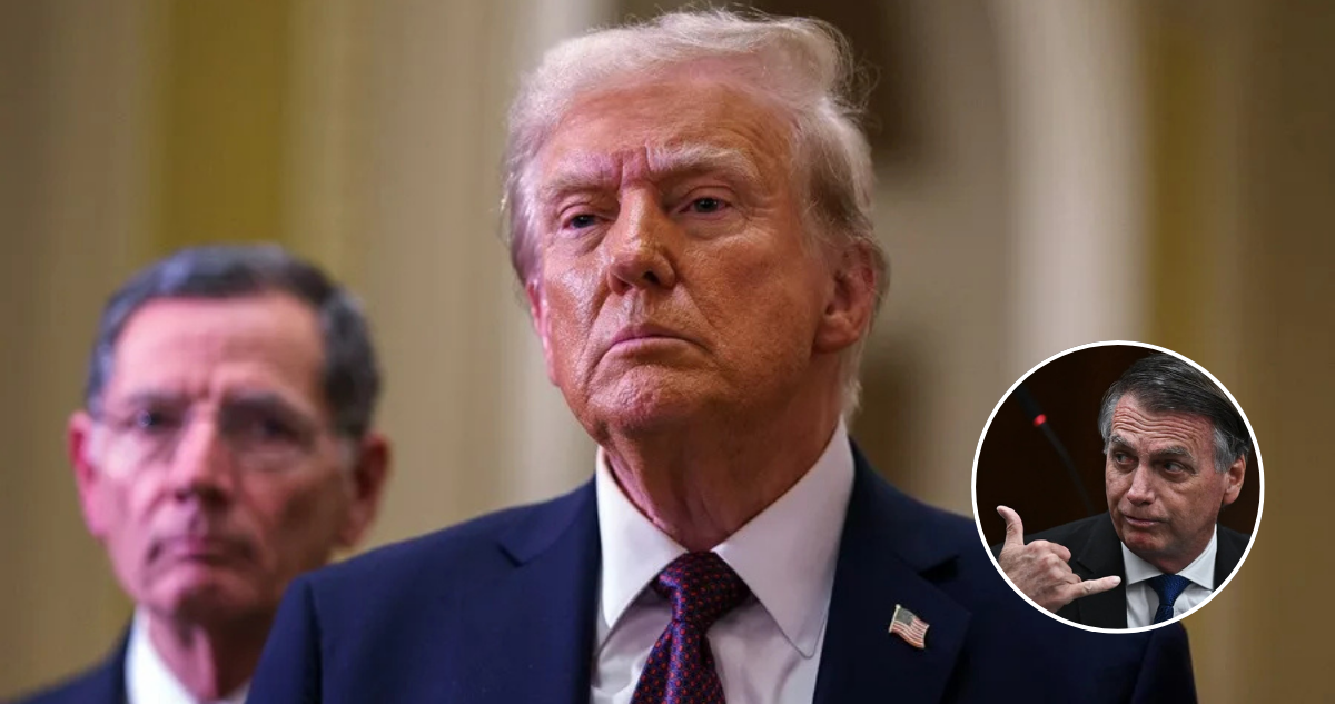 Trump anuncia arancel del 50% a Brasil en represalia por el juicio contra Bolsonaro