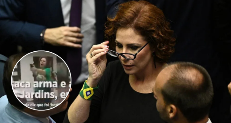 VIDEOS | Capturan en Italia a diputada bolsonarista prófuga desde junio, condenada a 10 años de cárcel