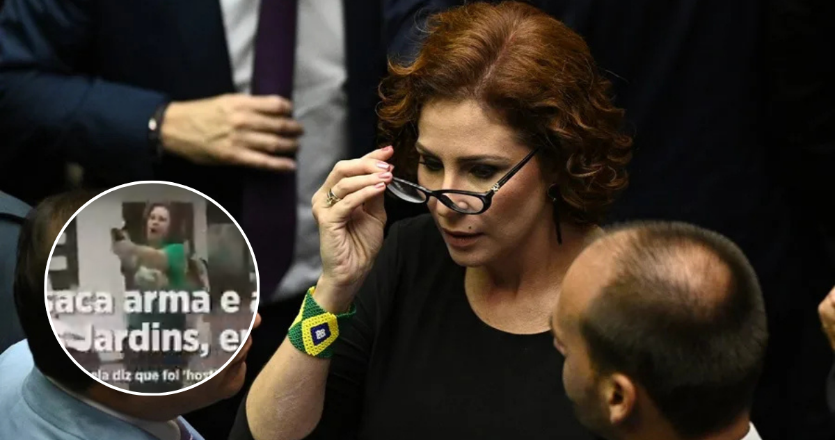 VIDEOS | Capturan en Italia a diputada bolsonarista prófuga desde junio, condenada a 10 años de cárcel