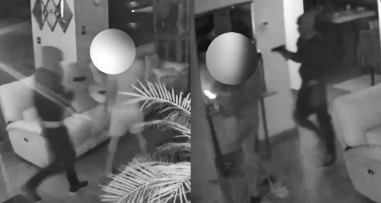 VIDEO | Hombre es encañonado y agredido por asaltantes en Pirque: víctima estaba con su hija de 7 años