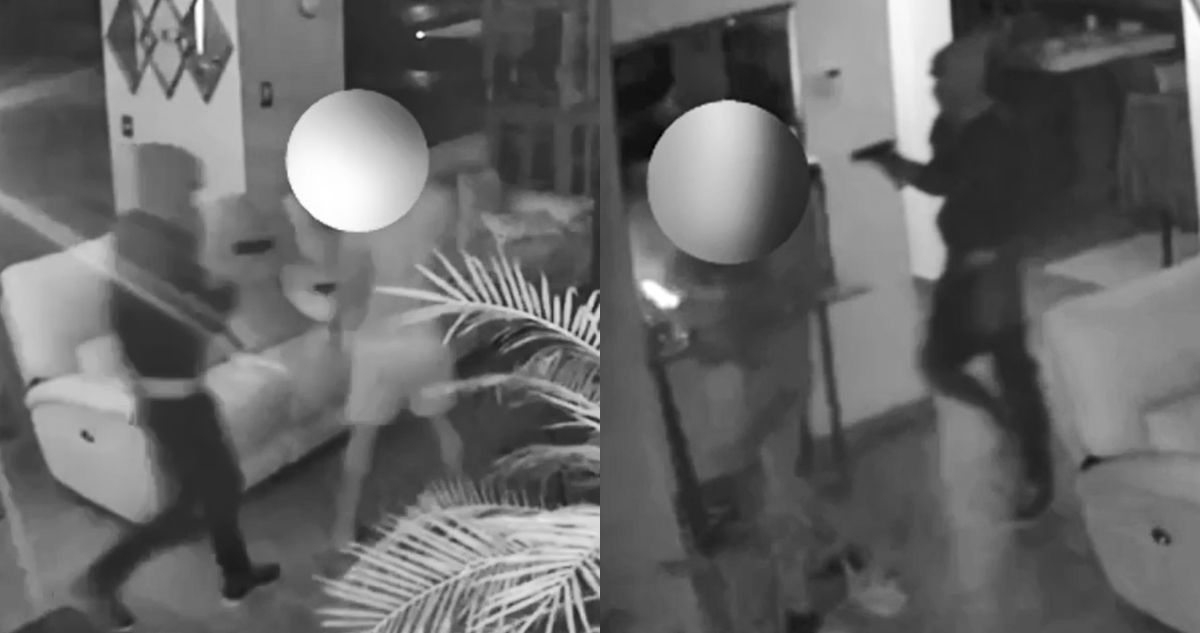 VIDEO | Hombre es encañonado y agredido por asaltantes en Pirque: víctima estaba con su hija de 7 años