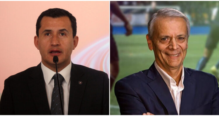 Enrique Osses y Javier Castrilli en foto de contexto