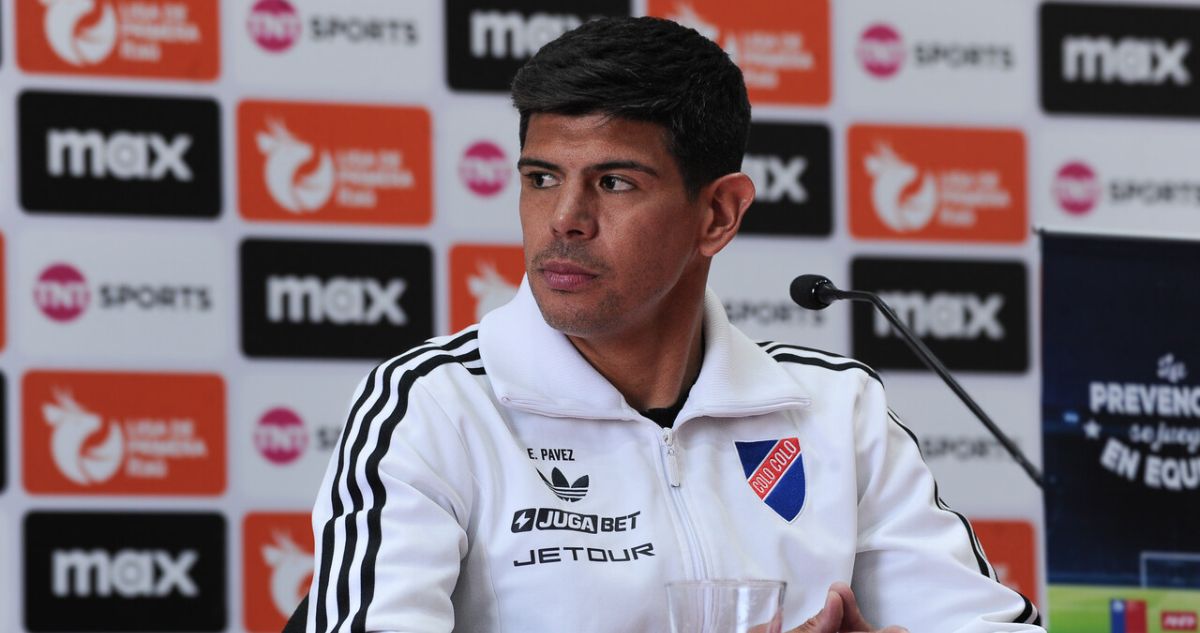 Esteban Pavez, capitán de Colo Colo.