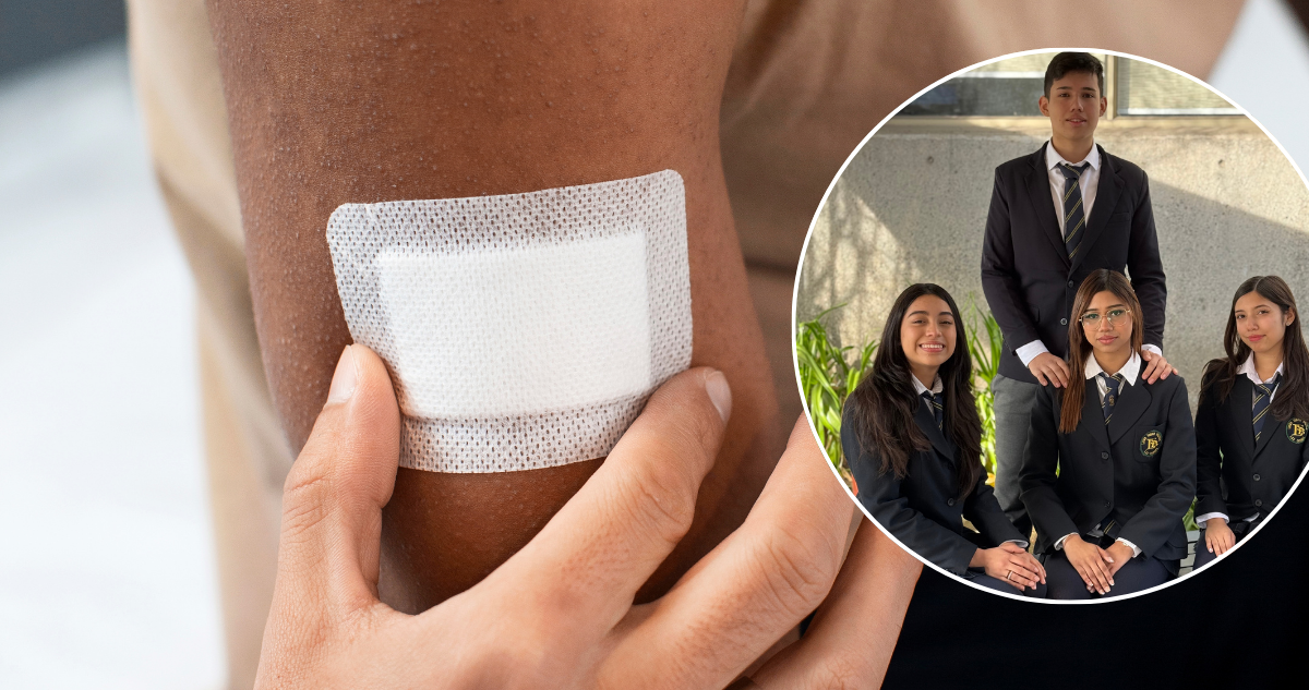 Estudiantes crean Derma-Patch para combatir déficit de vitamina D