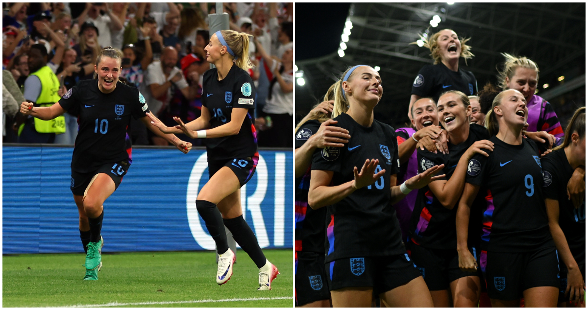 Eurocopa Femenina Inglaterra celebra agónico gol ante Italia