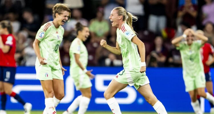 Italia elimina a Noruega de la Eurocopa femenina