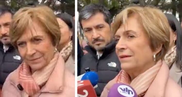 Incómoda reacción de Matthei por preguntas de periodista se vuelve viral en redes: “¿Quién lo mandó?”