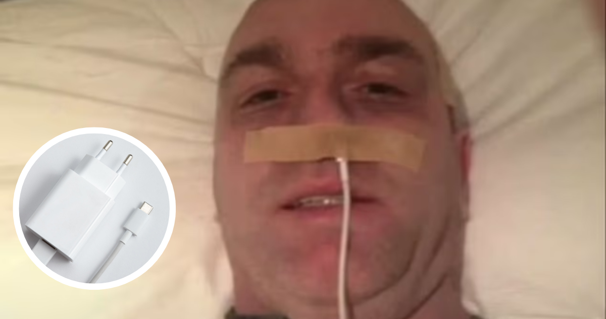 Exdeportisa irlandés fingió tener cáncer usando cable de teléfono como cánula nasal para estafar