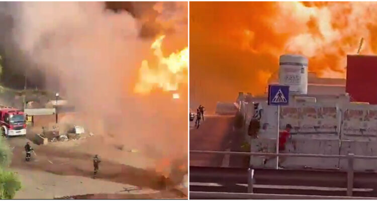 explosión