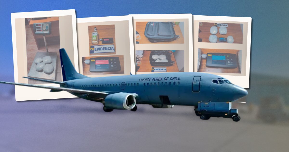 Imagen de un Boeing 737 de la FACh