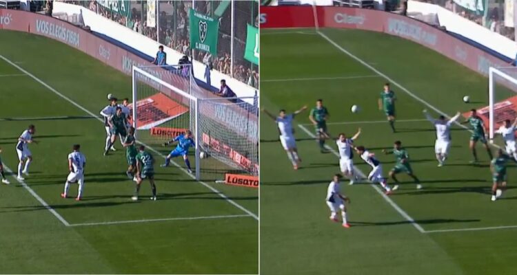 Felipe Loyola y su gol que salvó a Independiente ante Sarmiento