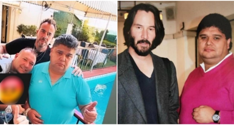 Las fotos del dueño de “La Vaquita Sabrosa” con Kaminski y el “Rey de Meiggs”