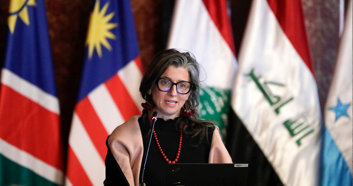 Francesca Albanese, relatora especial de la ONU pide a todos los países revisar y suspender lazos con Israel