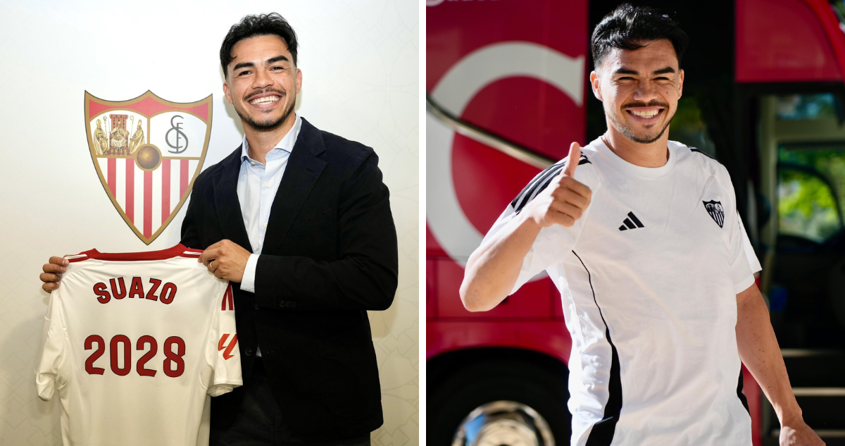 Gabriel Suazo pasa exámenes médicos y es el segundo refuerzo del Sevilla 2025: detalles del contrato