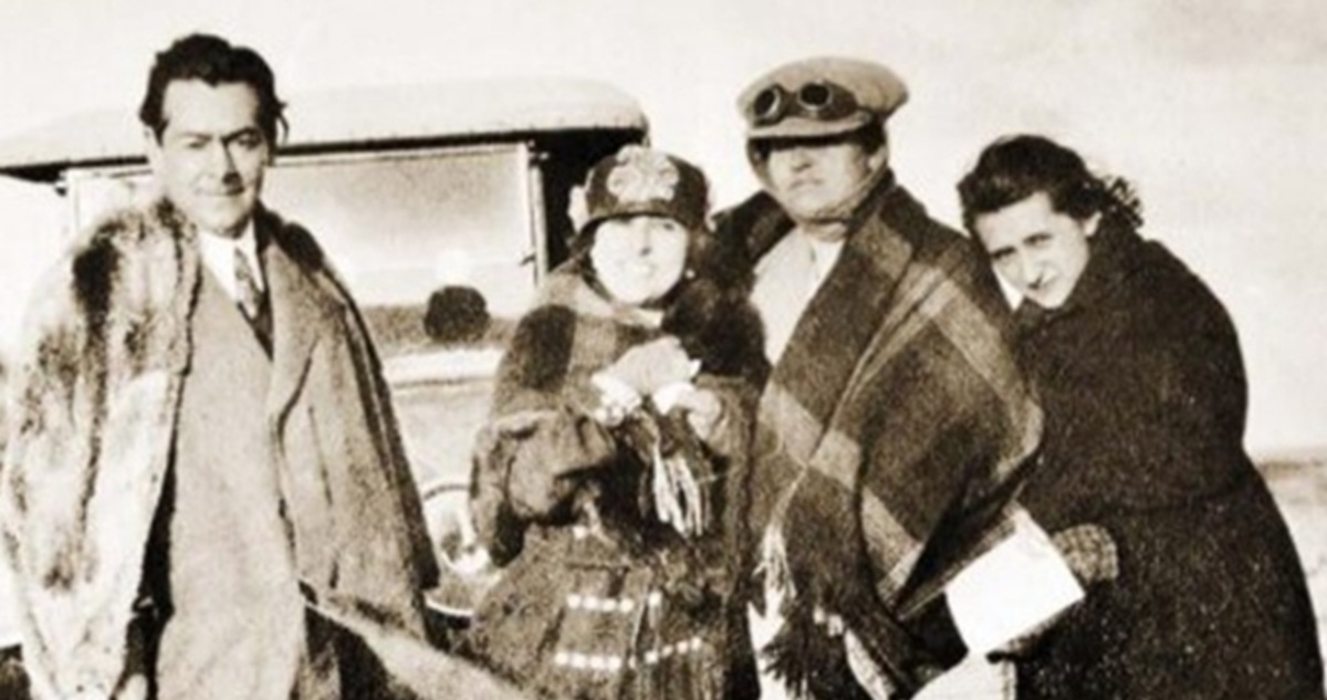 Gabriela Mistral con Laura Rodig, Archivo de la Universidad de Chile