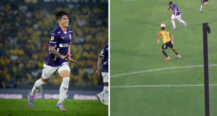 Fernando Cornejo brilló en el clásico de Ecuador.