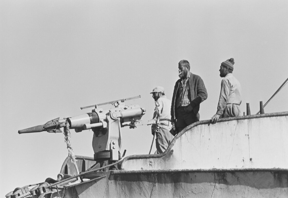 arpón de un barco ruso