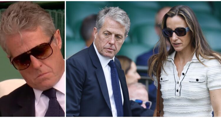 “¿Había sueño?”: Hugh Grant se queda dormido en partido de Djokovic en Wimbledon y se hace viral