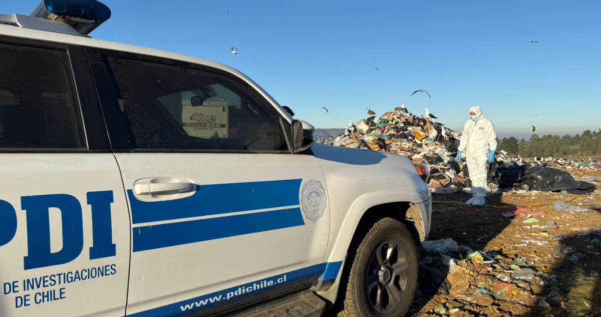 Hallan cadáver en contenedor de camión compactador de basura en Valparaíso: PDI indaga el hecho