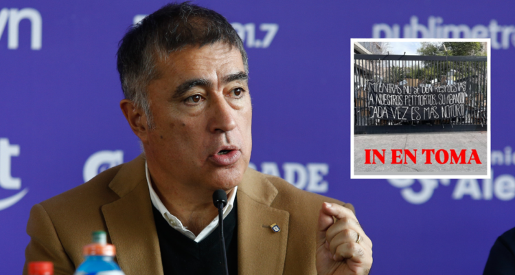 “Han destruido la educación pública”: Desbordes critica tomas en liceos y acusa amenazas de muerte