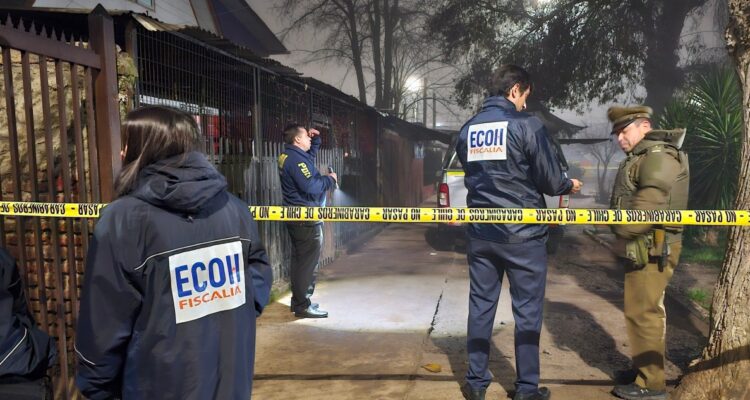 Investigan balacera con un muerto y dos heridos en Renca: asesinado no sería el objetivo del ataque