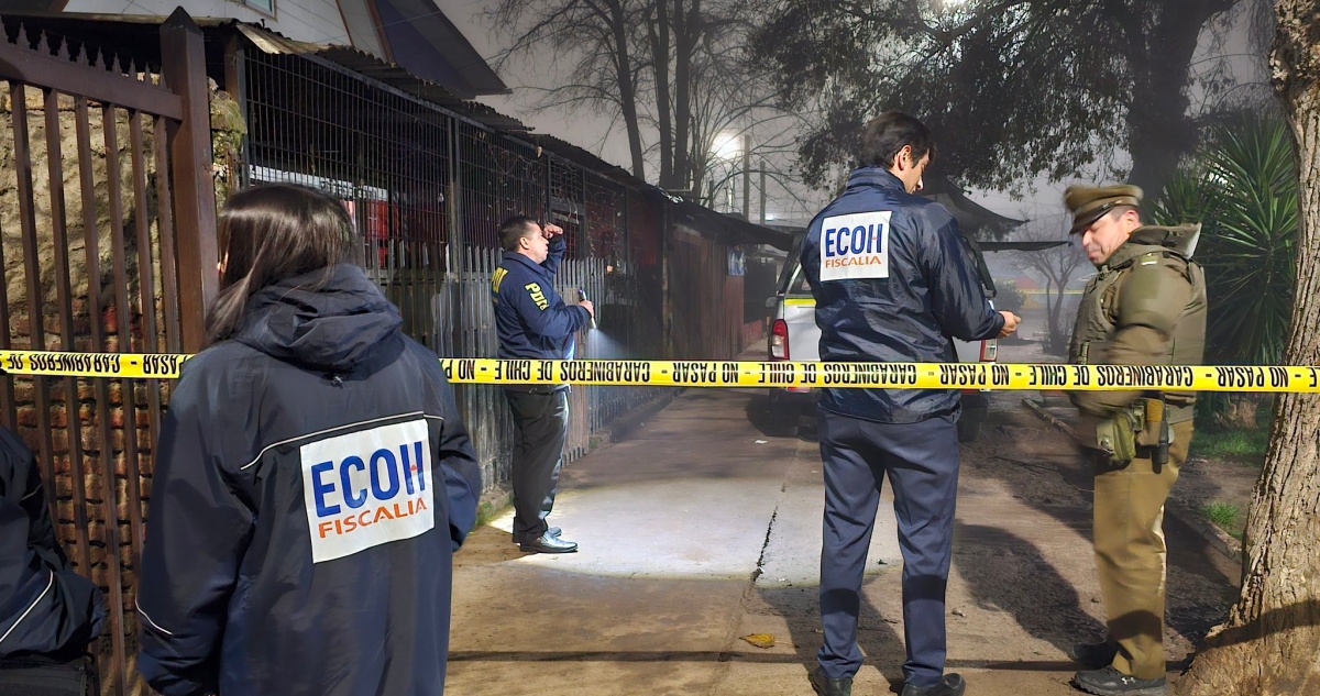 Investigan balacera con un muerto y dos heridos en Renca: asesinado no sería el objetivo del ataque