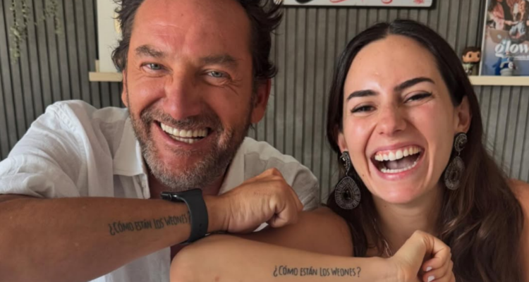 Daniel Huevo Fuenzalida y Rosario Bravo en su podcast “¿Cómo están los weones?”