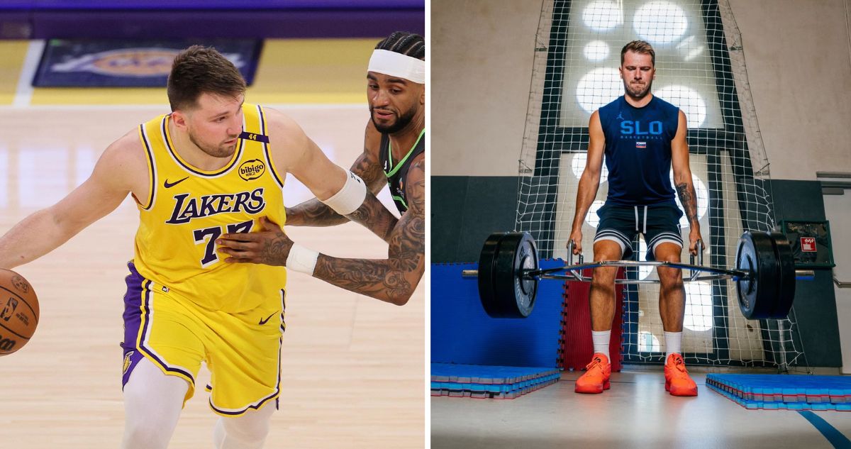 Luka Doncic impactó con su brutal cambio físico.