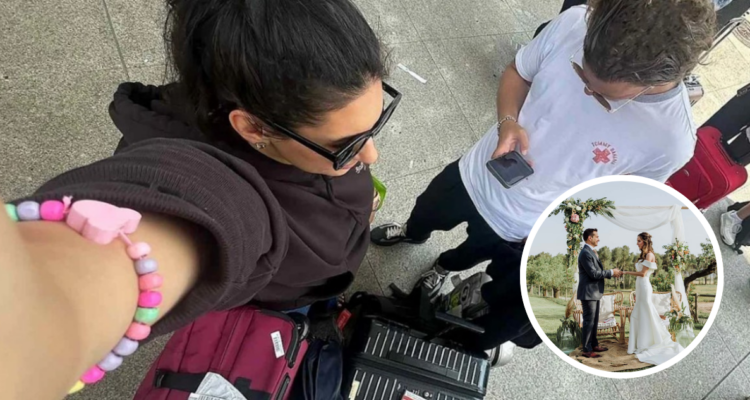 No fueron invitados al matrimonio para el que viajaron