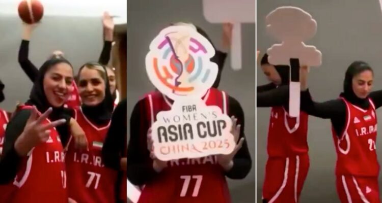 Irán censura video basquetbolistas selección