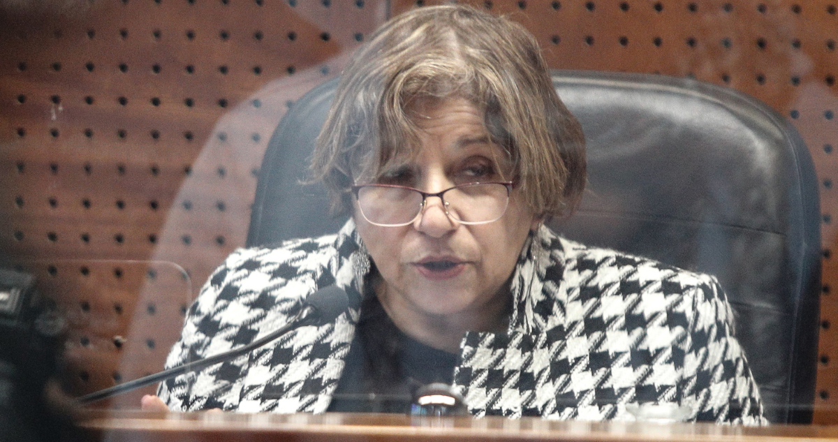 Irene Rodríguez, jueza suspendida por liberar a supuesto sicario, afirmó estar “muy tranquila”