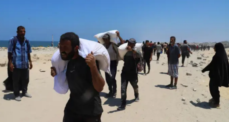 Israel reanudó lanzamientos aéreos en ayuda para Gaza.