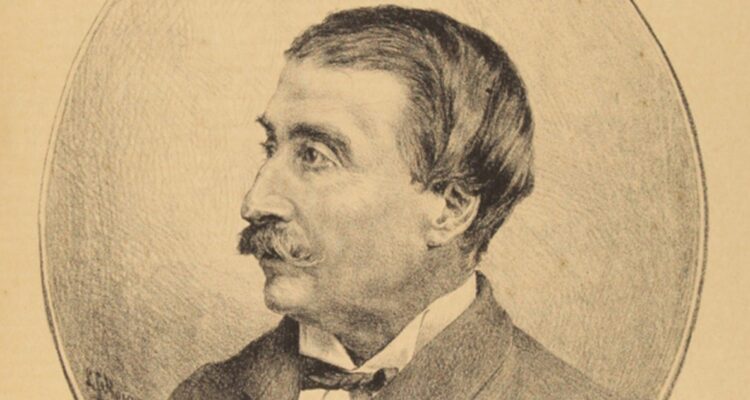 José Victorino Lastarria, grabado de Luis Fernando Rojas (1857-1942), memoriachilena.cl