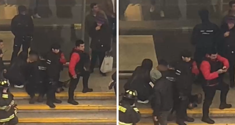 Herido a bala en mall de Concepción