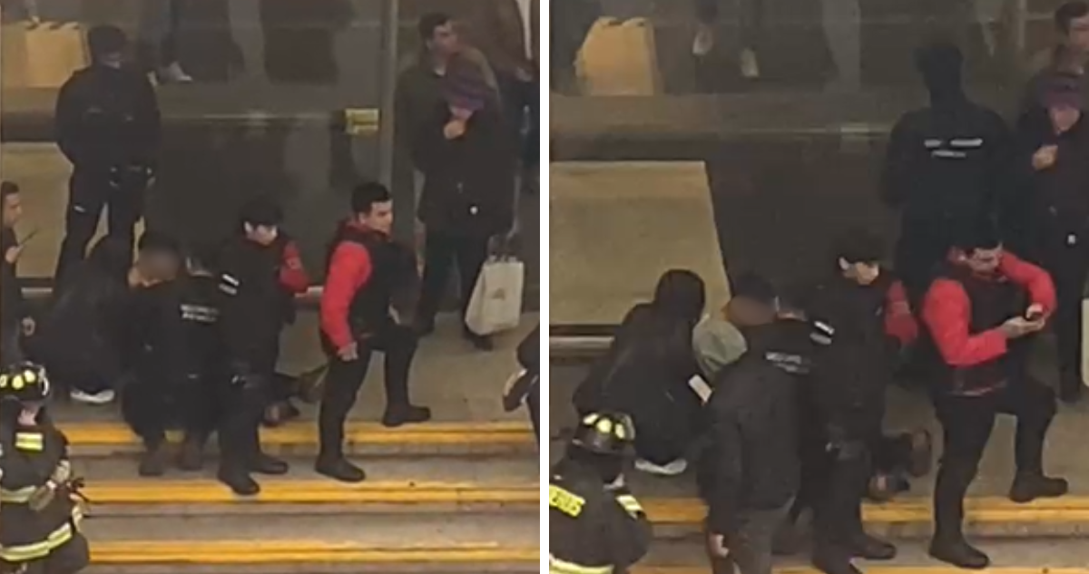 Herido a bala en mall de Concepción