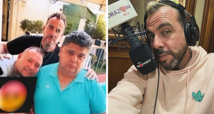 Francisco Kaminski junto a “Rey de Meiggs” y Wilson Verdugo en referencia a denuncias por amenazas