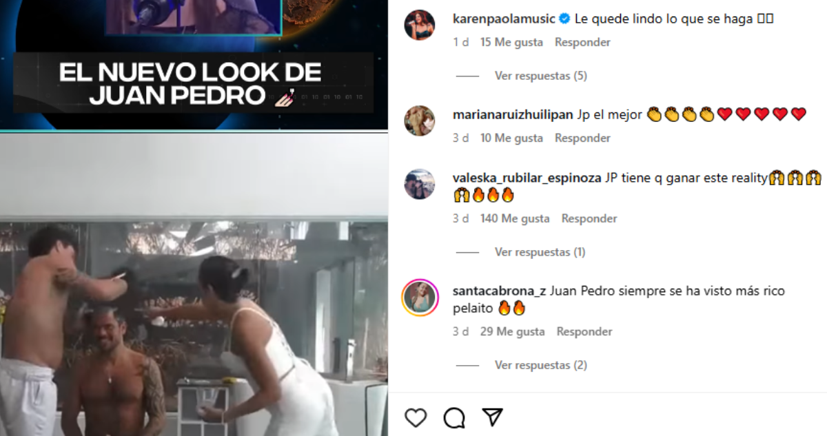 Karen Paola envía mensaje de apoyo a Juan Pedro