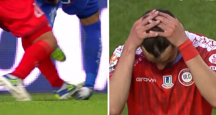 Diego Monreal fue expulsado en La Calera ante La U.