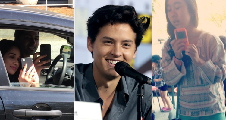 La hilarante cuenta de Instagram de Cole Sprouse a quienes lo fotografían sin permiso