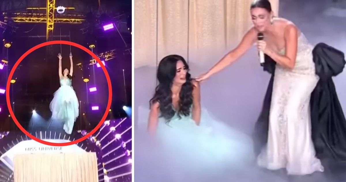 Pánico en vivo: postulante al Miss Universe cae desde más de 3 metros de altura en pleno concurso