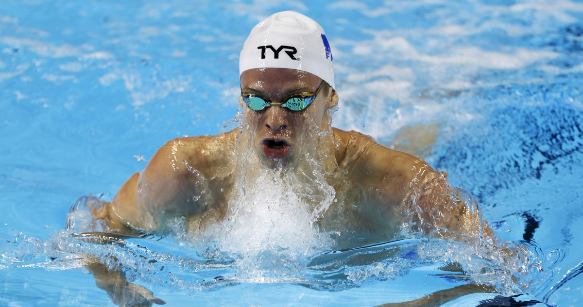 Leon Marchand es el nuevo rey de la natación.