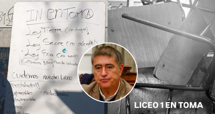 Vuelven a tomarse liceos emblemáticos en Santiago: Desbordes asegura que seguirán desalojando recintos