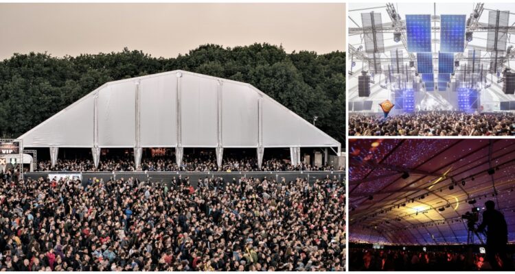 Llega a Chile la “megacarpa móvil” para conciertos de 8 mil personas: “Subsana la falta de espacios”