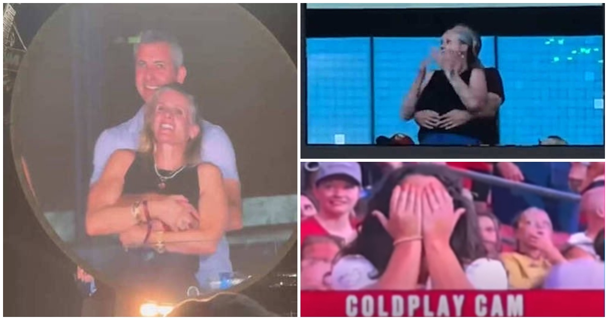 Llega a los estadios la “Coldplay Cam”: la cámara donde las parejas se alejan al ser enfocadas