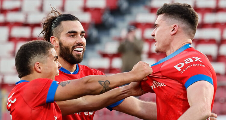 Los Cóndores en test match contra Rumania