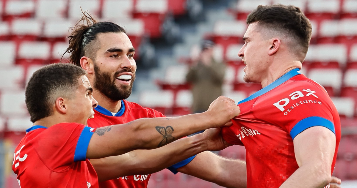Los Cóndores en test match contra Rumania